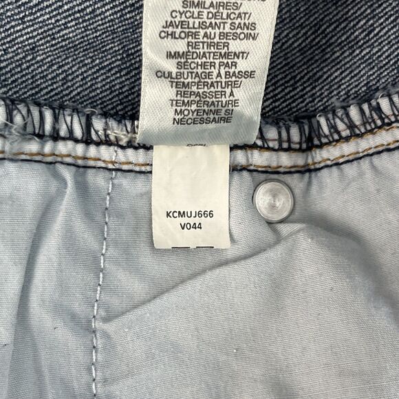 DKNY SOHO Bootcut Jeans women's 6 Blue Denim Low Rise - Picture 10 of 14